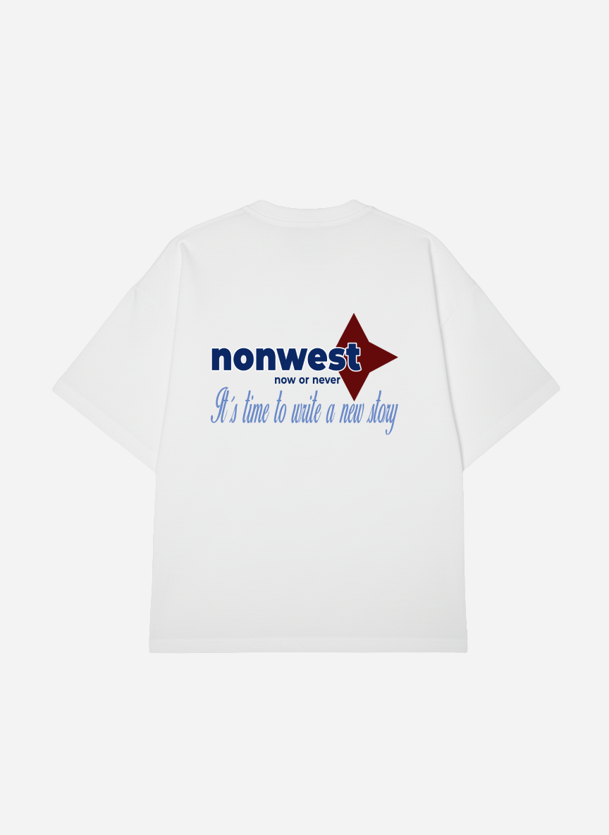 Camiseta Oversized Star White