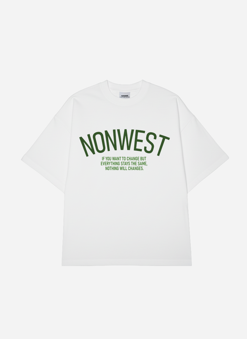 Camiseta Oversized Change White