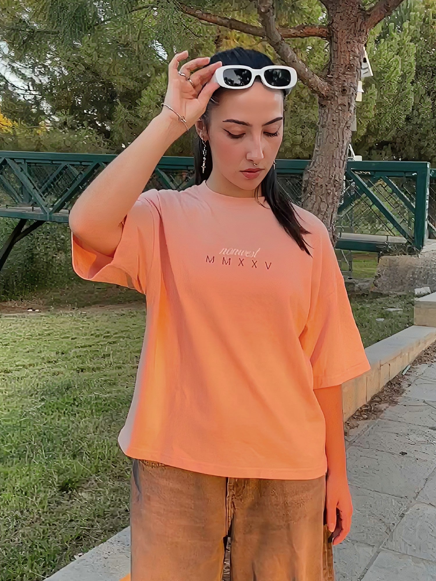 Camiseta Oversized Sexy Rosa Arcilla